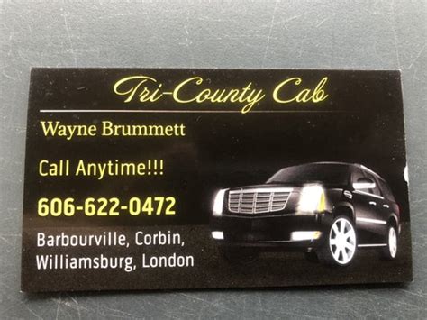 Tri county cab. Tri County Cab LLC, Calcutta, Ohio. 502 likes · 21 were here. we are local transportation to help with people needing rides. 