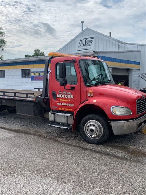Tri county towing. Tri County Towing. Auto Repair & Service Towing. 18 Years. in Business. Accredited. Business (618) 537-6181. 124 W Saint Louis St. Lebanon, IL 62254. OPEN 24 Hours. 4. Tri County Auto Towing & Repair. Auto Repair & Service Towing Demolition Contractors. 44 Years. in Business (618) 224-2660. Serving the 