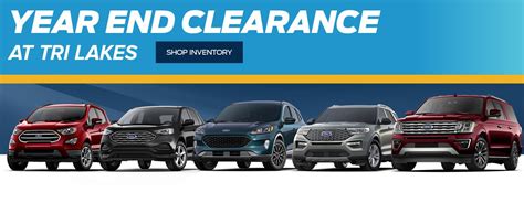 Tri lakes ford. Search Ford Inventory at Tri Lakes Ford for . Tri Lakes Ford; Sales 855-832-3216; Service 833-806-4708; Parts 855-877-3090; 180 State Highway F Branson, MO 65616 ... 