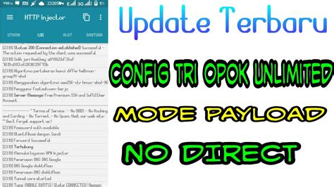 Tri opok.  Config HTTP Injector Tri OPOK Terbaru - Konfigurasi trii ini tidak begitu te...