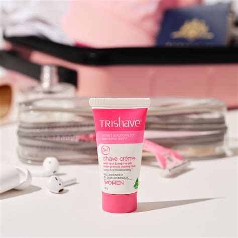 TriShave 3in1 Shave Crème for Women (Sensitive Skin Shaving …