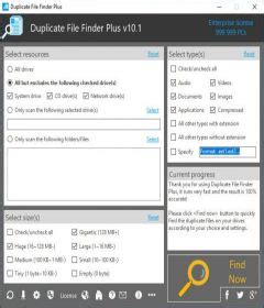 TriSun Duplicate File Finder Plus 14.0 Build 067 Key + Crack