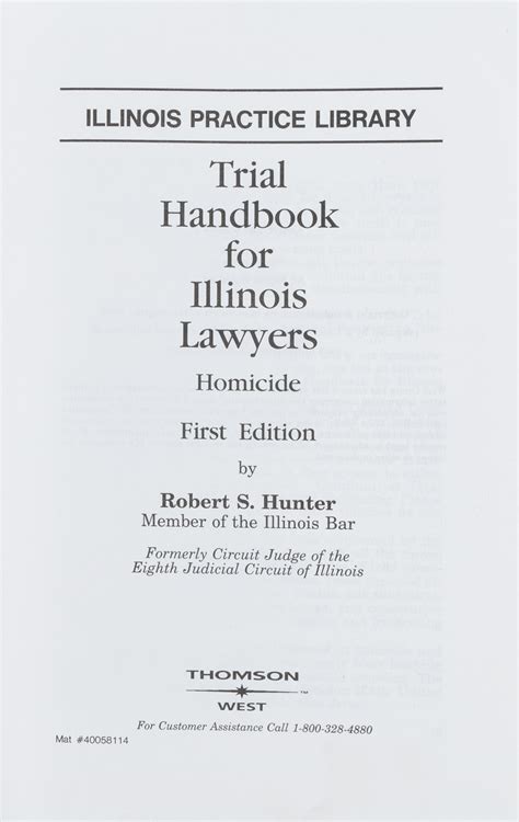 Trial handbook for illinois lawyers homicide illinois practice library. - Clausing colchester 15 engine lathe manual.
