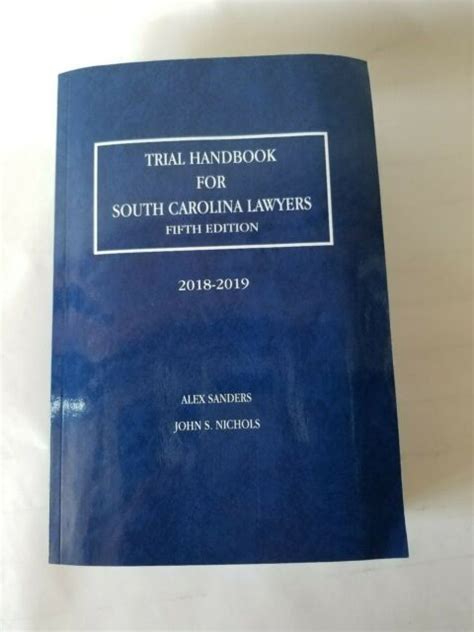 Trial handbook for south carolina lawyers south carolina practice library. - Mariner 30 hp 2 stroke manual.