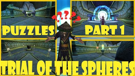 W101 trial of spheres puzzles. Note: This 
