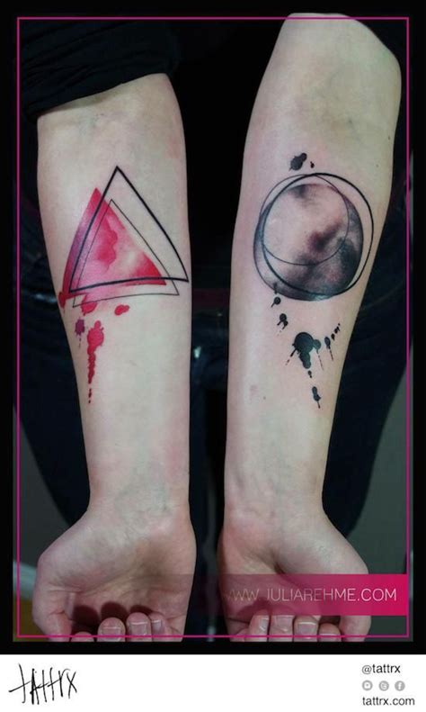 Triangle And Circle Tats
