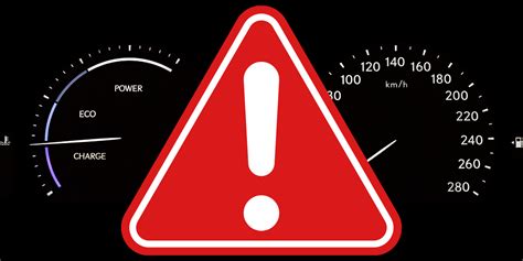Triangle with exclamation mark on dashboard red.  If the car computer indicates ...