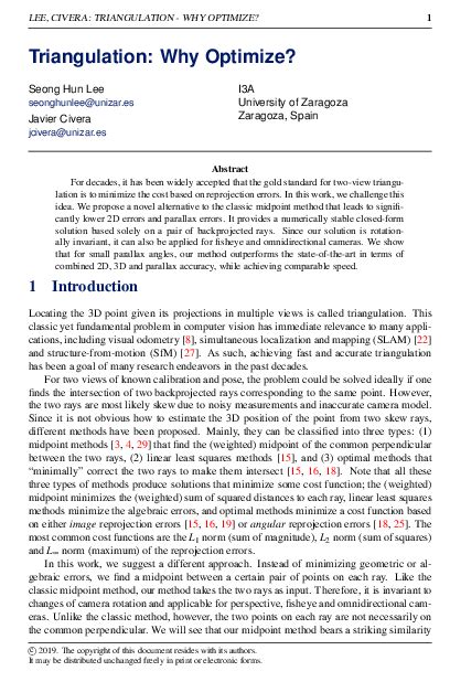 Triangulation: Why Optimize? - Seong Hun Lee