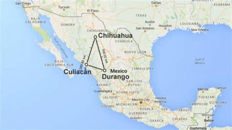Triangulo dorado mexico mapa.  Pero, &iquest;qu&eacute; es? &iquest;cu&aacute;n...