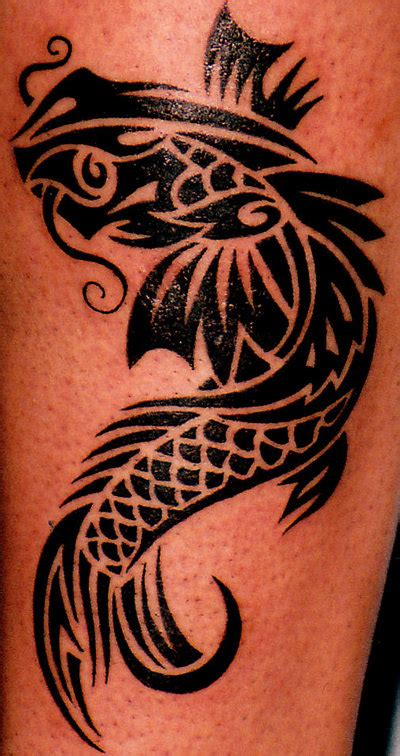 Tribal Fish Tattoo Only Tribal