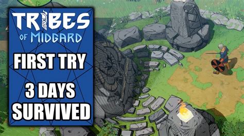 Tribes of Midgard – First Try - 3 Days Survived - YouTube