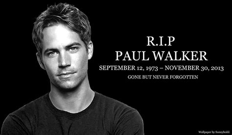 Tribute to Paul Walker on 10th Anniversary - In Loving Memory