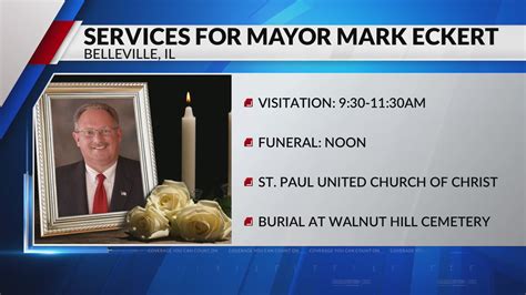 Tributes flowing for former Belleville Mayor Mark Eckert  