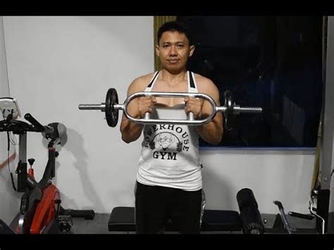 Tricep Bar Workout Tutorial for Excercise of Forearm  YouTube.