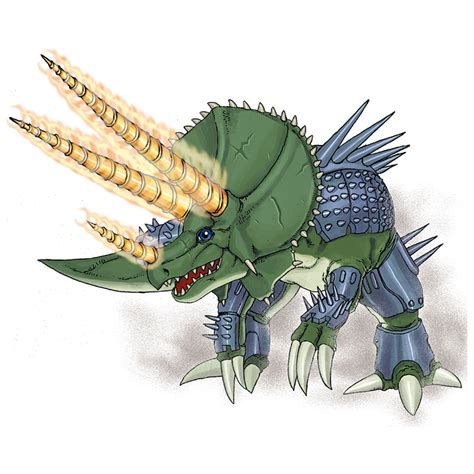 Triceramon (X Antibody) Digimon Encyclopedia Digimon Web