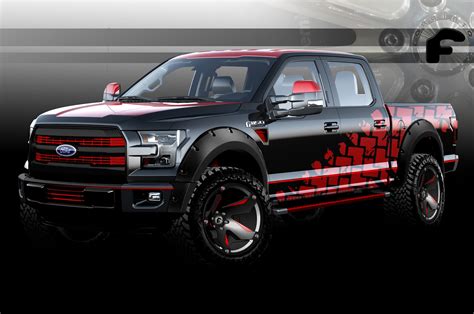 Tricked out trucks: Four F-150s head to SEMA