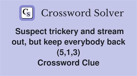 Trickery Crossword Clue Answers