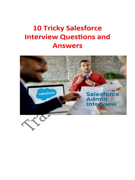 Tricky salesforce interview questions.  Prepare & stay updated with the latest Salesfo...