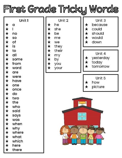 Tricky words first grade.  Click on the image to view or download the PDF version.  The first ...
