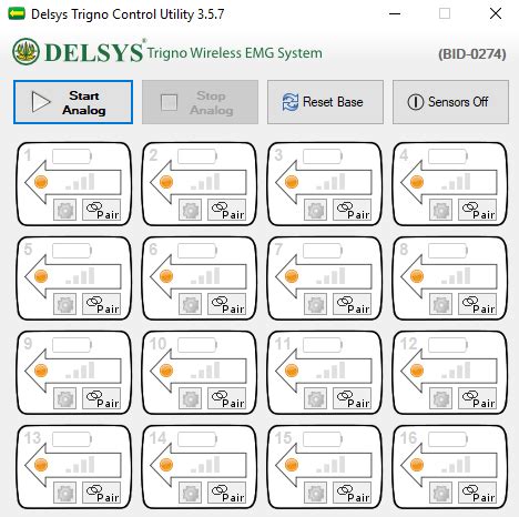 Trigno control utility download.  Personal monitor.  Electromyography (EMG) is a tec...
