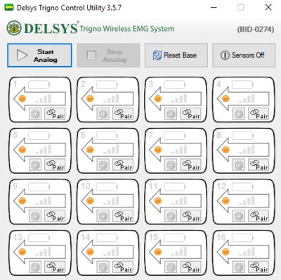 Trigno control utility. x The Digital Integration pathway gives the Vic...