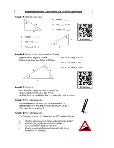 Trigonometrie rechtwinklige dreiecke testen multiple choice. - Funkische und epische gestaltung bei märchen und sage..