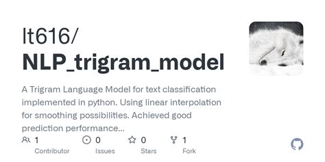 Trigram language model python.  Using linear interpolation for smoothing possibil...