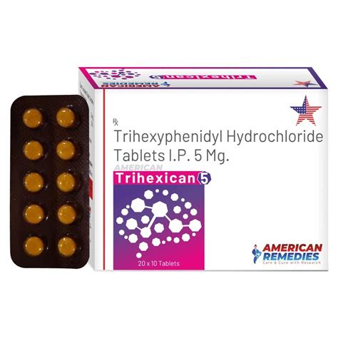 Trihexyphenidyl Hydrochloride Tablets (trihexyphenidyl …