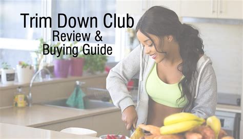 Trim Down Club's dinner plan breaks down what groups you should eat and while you should eat them, therefore there’s not estimate your way through and 8-week program. Decorative Down Club's meal plan breaks down what foods you should eat and when you should eat them, so there’s no guessed choose way through the 8-week program.. 