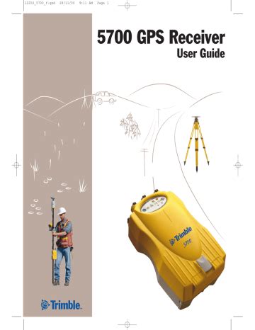 Trimble 5700 gps receiver user manual. - Student solution manual water wave mechanics for engineers and scientists book.