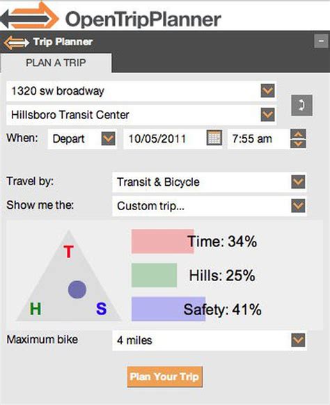 Trimet route planner. Get arrival times, plan trips, see route maps and check service alerts, all in one place. TriMet Home Skip Navigation and Map. Enter Stop ID or address . Click to navigate to main menu which contains links to other TriMet content. Menu + ... Click to navigate to main menu which contains links to other TriMet content. 