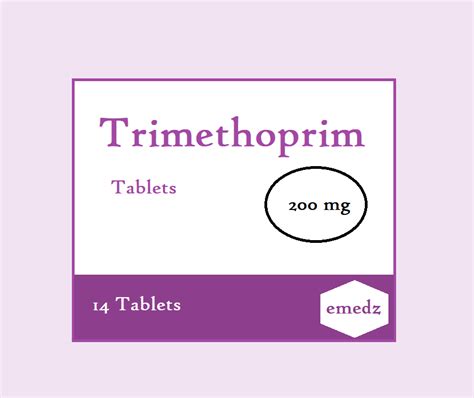 Trimethoprim Side Effects Dosage Precautions Medicine