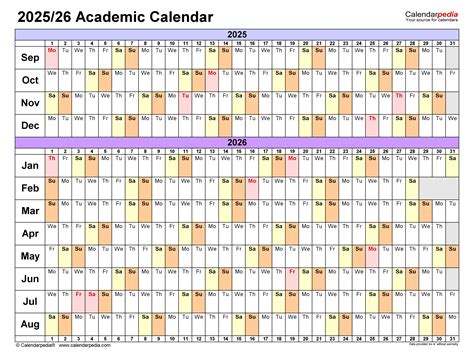 Trine University Academic Calendar Printable Word Searches