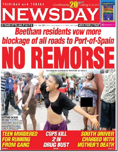 Trinidad newsday today. Things To Know About Trinidad newsday today. 