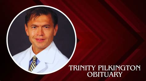Trinity pilkington obituary. Darry Lee Pilkington, passed away peacefully of natural causes on Friday, November 3, 2023. He will be remembered by most for the influence he had on their life as a teacher and band director. Darry was born on December 26, 1937, to Llyod and Ora Belle Pilkington of Bessemer, Alabama. He grew up in the Greenwood community and attended Bessemer ... 