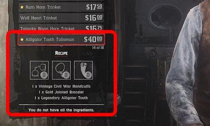 Trinkets rdr2. Ram Horn Trinket ($550): Picking Creeping Thyme, Oregano, and Wild Mint yields 2x more herbs. Snowy Egret Trinket ($800): Permanently decreases horse health and stamina core drain speed by 10% 