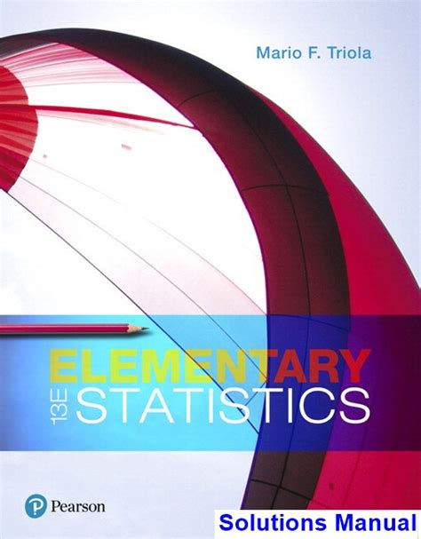 Triola elementary statistics 5th edition solutions manual. - Memoria de los foros de consulta pública..