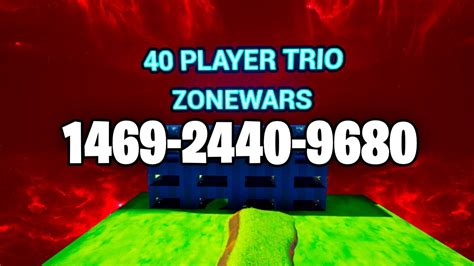 You can copy the map code for TRIO ZONEWARS by cli