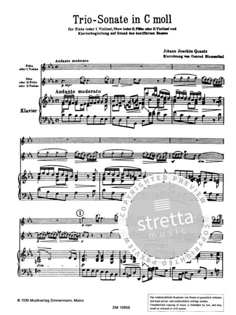 Triosonate, c moll, für violine, violoncello und basso continuo. - Complete french grammar review barrons foreign language guides.