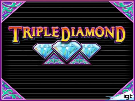 Triple diamond slots. Diamonds are everyone’s best friend with the Triple Diamond online slot game! With 3 reels, 9 paylines and the unique Triple Diamond Wild Multiplier, players will find many reasons to get excited about this diamond studded experience. A classic look and feel will appeal to fans of traditional casino slots, while the chance to win up to 1199x ... 