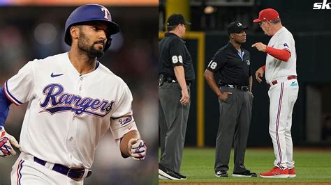 Triple ejection: Rangers 2B Semien, pitching coach Maddux and manager Bochy ejected