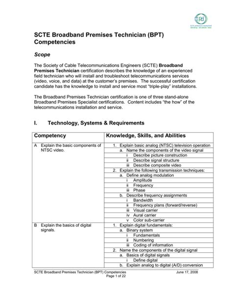 Triple play technician scte certification study guide. - Manual de conexiones de hombro rotativo drilco.