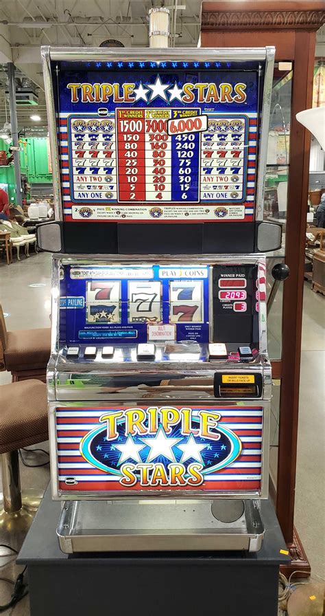  Triple Stars. $ 995.00 $ 849.00. The IGT S2000s are the classic reel slots that you see in the casinos today. These are our most popular machines for home use. The picture is a stock photo. The machine may vary in the glass or cabinet style, color, or shape. 7 in stock. " * " indicates required fields. 