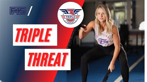 Triple threat f45. Things To Know About Triple threat f45. 