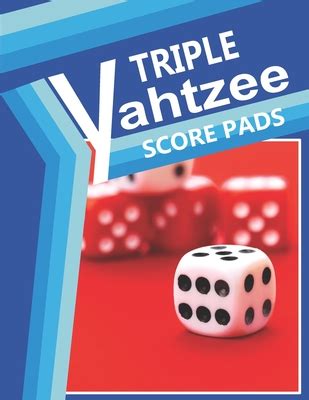 Read Online Triple Yahtzee Score Pads Triple Score Sheet Book For Record Keeping  120 Pages 85X11 Inch By Thomas Yopp
