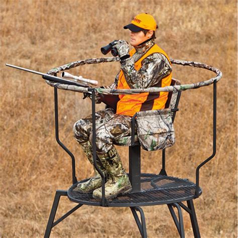THE LIBERTY. $549.99. Extra-wide, ultra-comfortable, and with fully adjustable legs that adapt to uneven ground, this 42”-diameter stand has room for you and your gear. …. 
