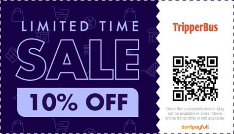 At this time, CouponAnnie has 6 bargains totally regarding Tripper.nl, consisting of 2 code, 4 deal, and 1 free shipping bargain. For an average discount of 35% off, buyers will grab the maximum discounts up to 70% off. The best bargain available at this time is 70% off from "Tripper.nl Clearance & Closeouts - Receive Up To 70% Off".. 