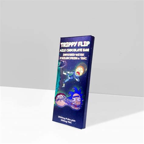 Trippy flip. Home / Shrooms / Shroom Chocolate Bars / Trippy Flip bars (Box of 10 packs) Sale! Trippy Flip bars (Box of 10 packs) $ 450.00 $ 400.00. The Dosage For Chocolate line has trippy twists to its chocolate bars that may appeal to your inner child. They come with a fun, whimsical design on the front and inside of each bar and are covered in colorful ... 