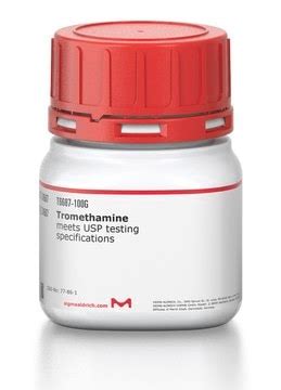 Tris base.  Bulk and Prepack available | Sigma-T6687; Tromethamine meets USP testing ...