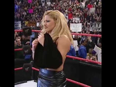 Trish stratus porm. WWE/YouTube. In April of 2013, two exciting things happened for Trish Stratus. First, she was inducted into the WWE Hall of Fame as part of the class of 2013. Second, she announced that she was ... 